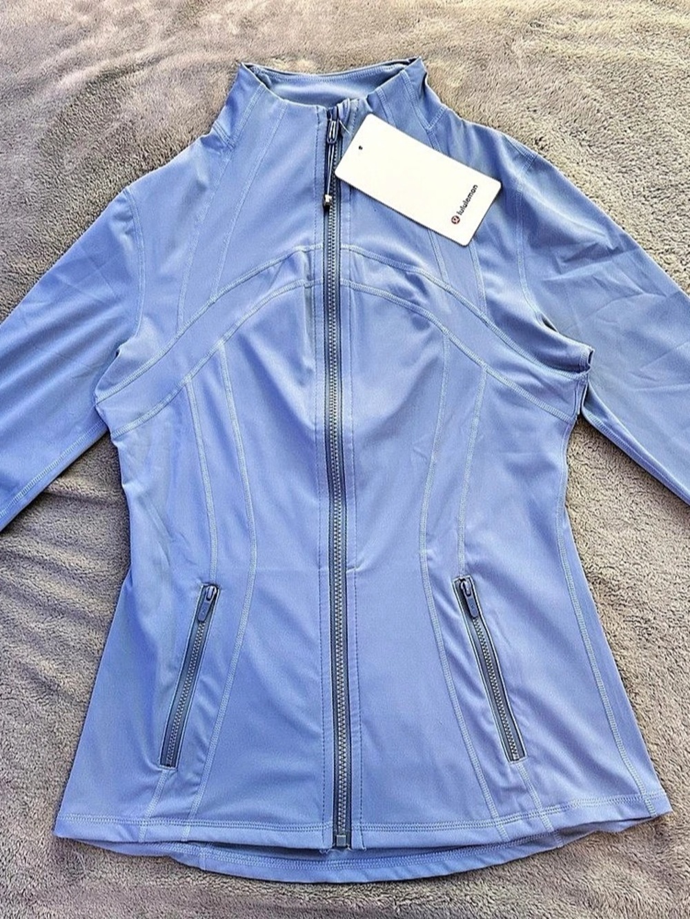 lululemon Define Jacket & Groove Pant Matching Set Blue